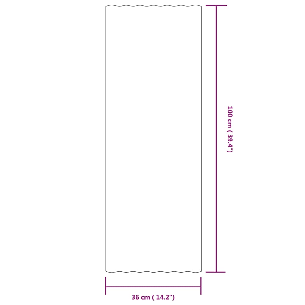 vidaXL Střešní panely 12 ks práškově lakovaná ocel hnědé 100 x 36 cm