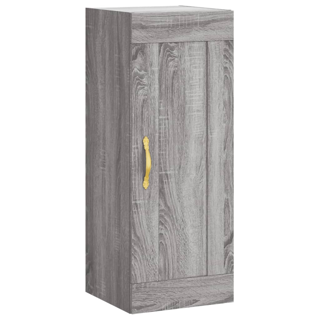 vidaXL Skříň highboard šedá sonoma 34,5 x 34 x 180 cm kompozitní dřevo