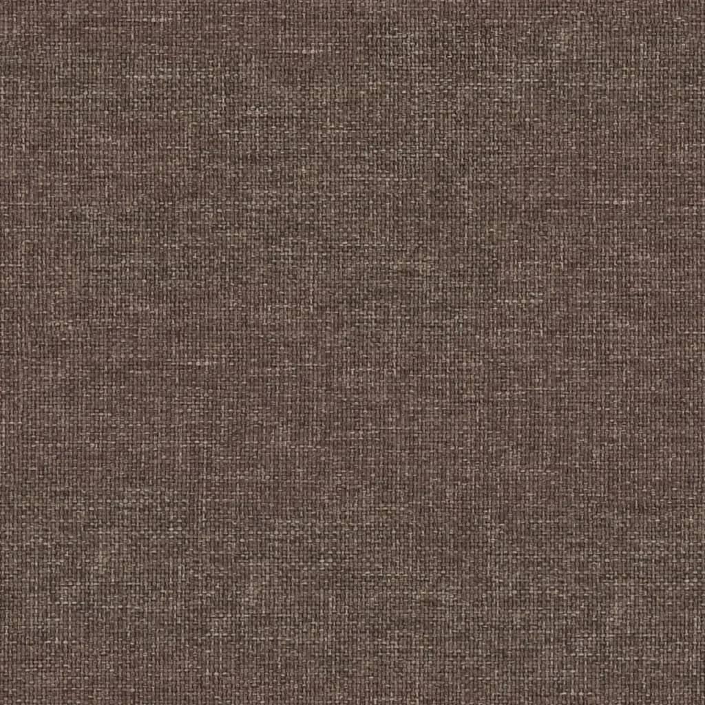 vidaXL Houpací křeslo taupe textil