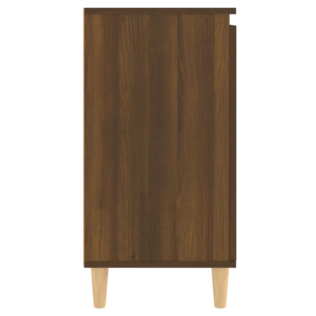 vidaXL Příborník hnědý dub 60 x 35 x 70 cm kompozitní dřevo