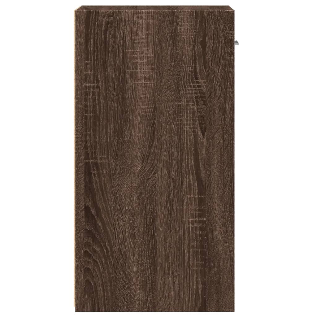 vidaXL Noční stolky 2 ks hnědý dub 35 x 34 x 65 cm kompozitní dřevo