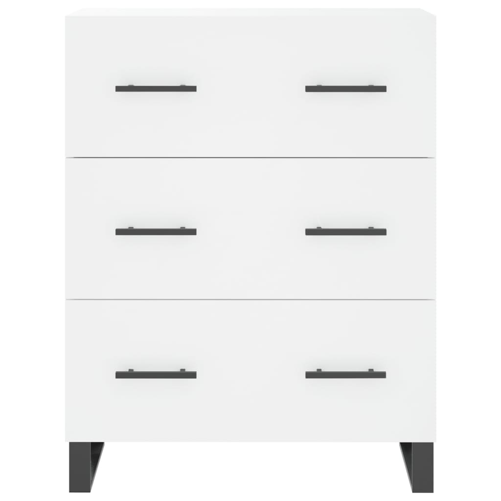 vidaXL Skříň highboard bílá 69,5 x 34 x 180 cm kompozitní dřevo