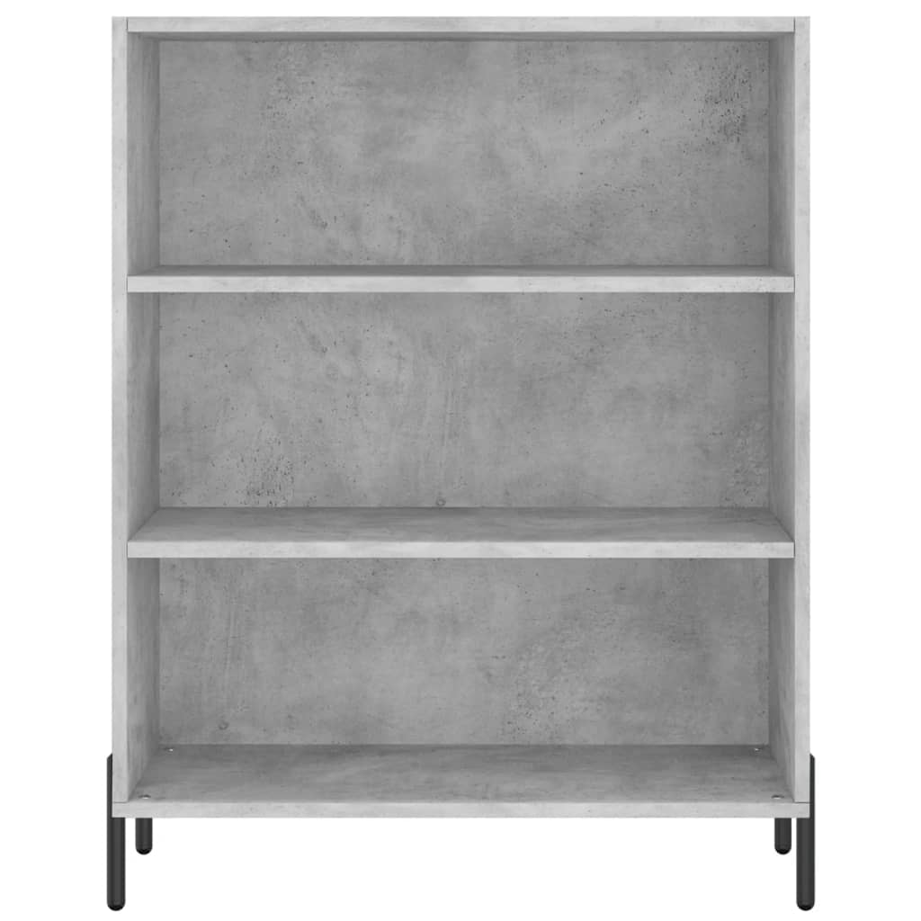 vidaXL Skříň highboard betonově šedá 69,5x34x180 cm kompozitní dřevo