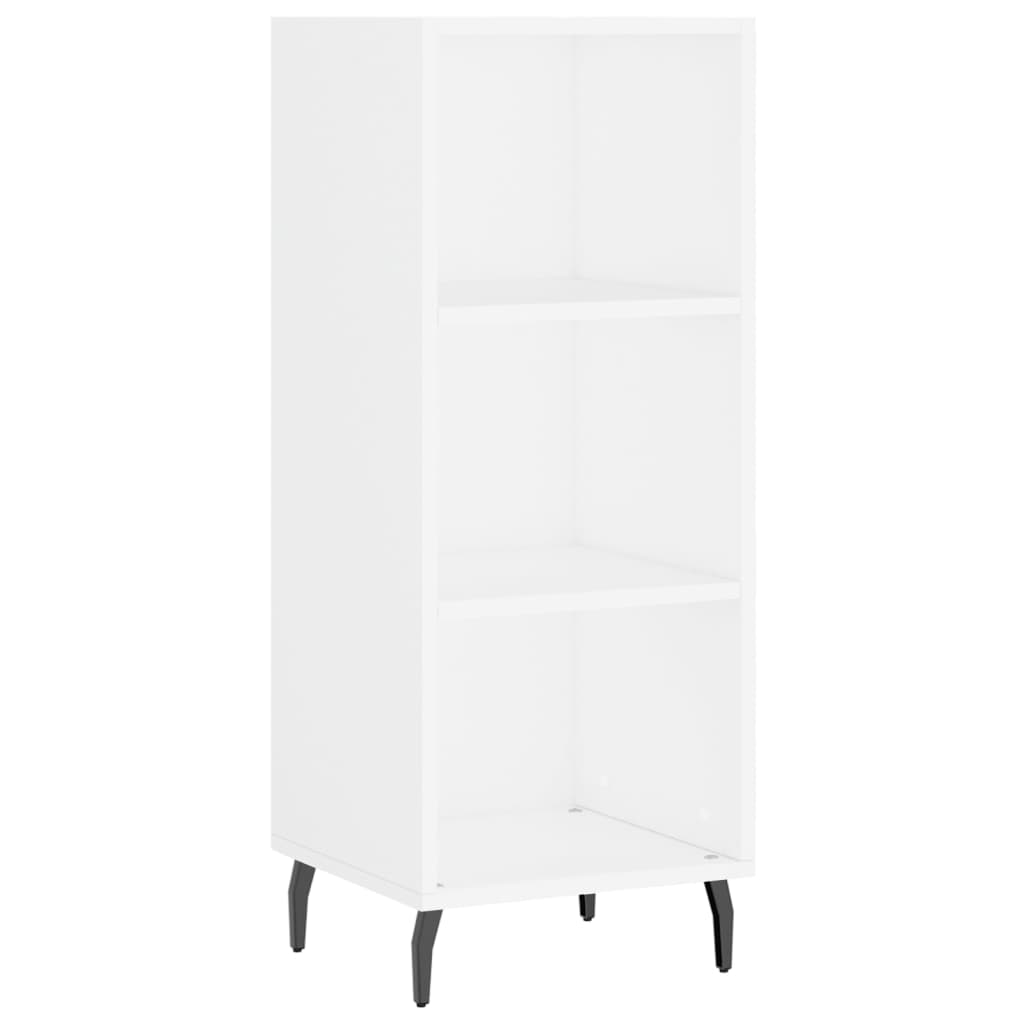 vidaXL Skříň highboard bílá 34,5 x 34 x 180 cm kompozitní dřevo