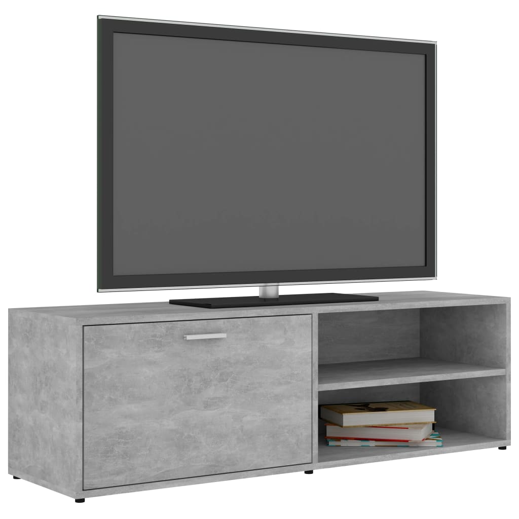 vidaXL TV stolek betonově šedý 120 x 34 x 37 cm kompozitní dřevo