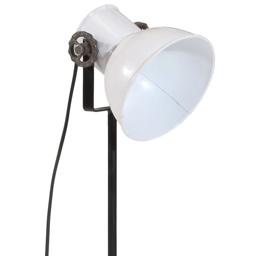 vidaXL Stojací lampa 25 W bílá 35 x 35 x 65/95 cm E27