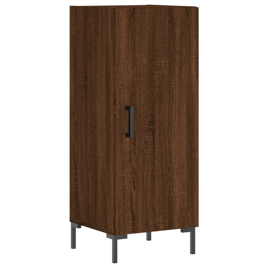 vidaXL Skříň highboard hnědý dub 34,5 x 34 x 180 cm kompozitní dřevo