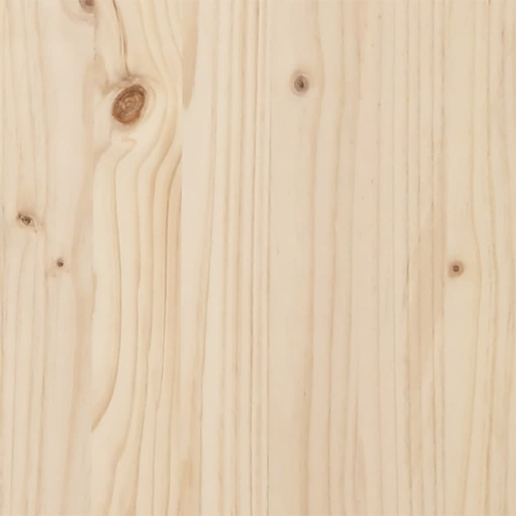 vidaXL Čelo postele 135 cm masivní borové dřevo