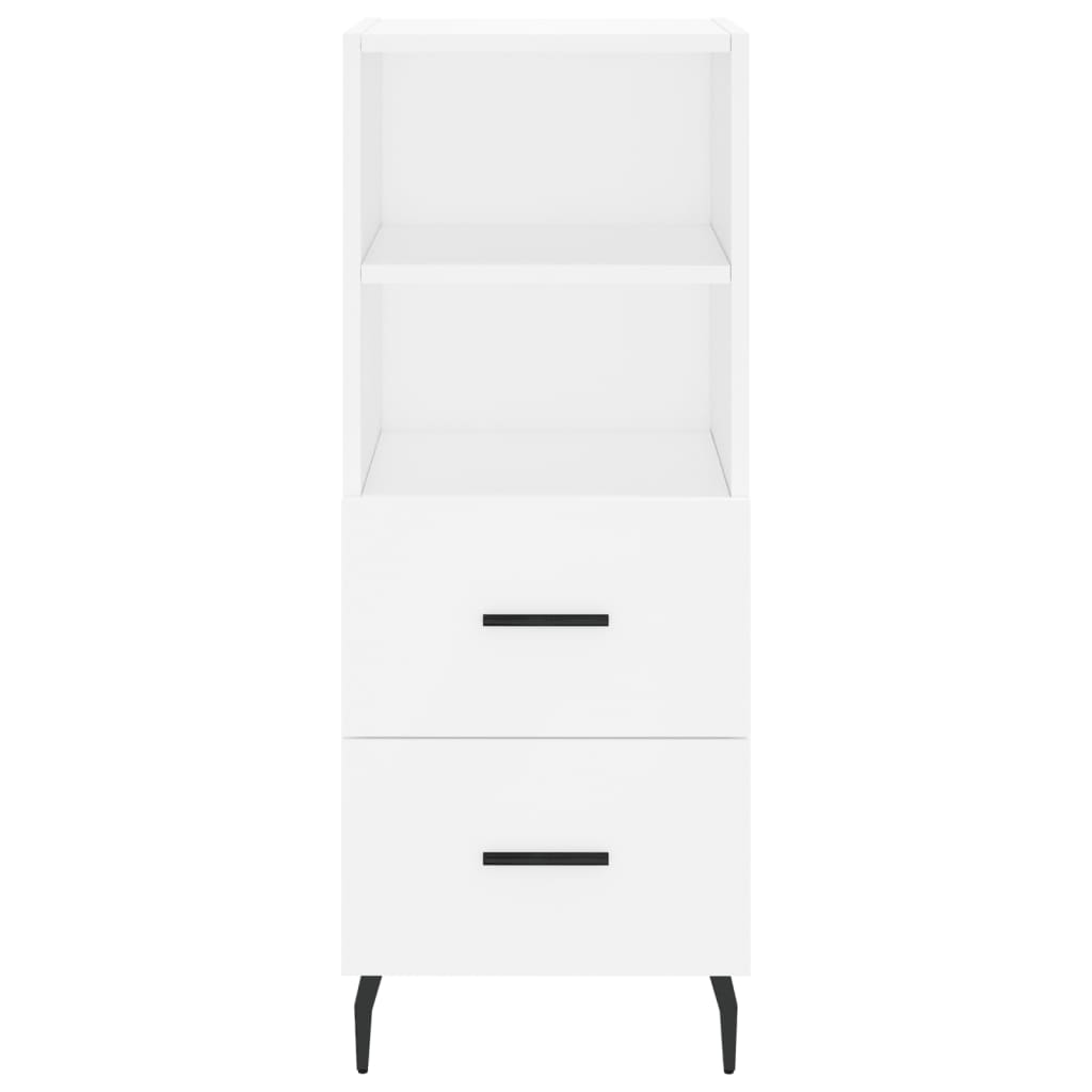 vidaXL Skříň highboard bílá 34,5 x 34 x 180 cm kompozitní dřevo