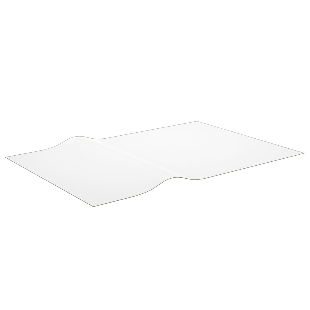 vidaXL Ochranná fólie na stůl průhledná 140 x 90 cm 2 mm PVC